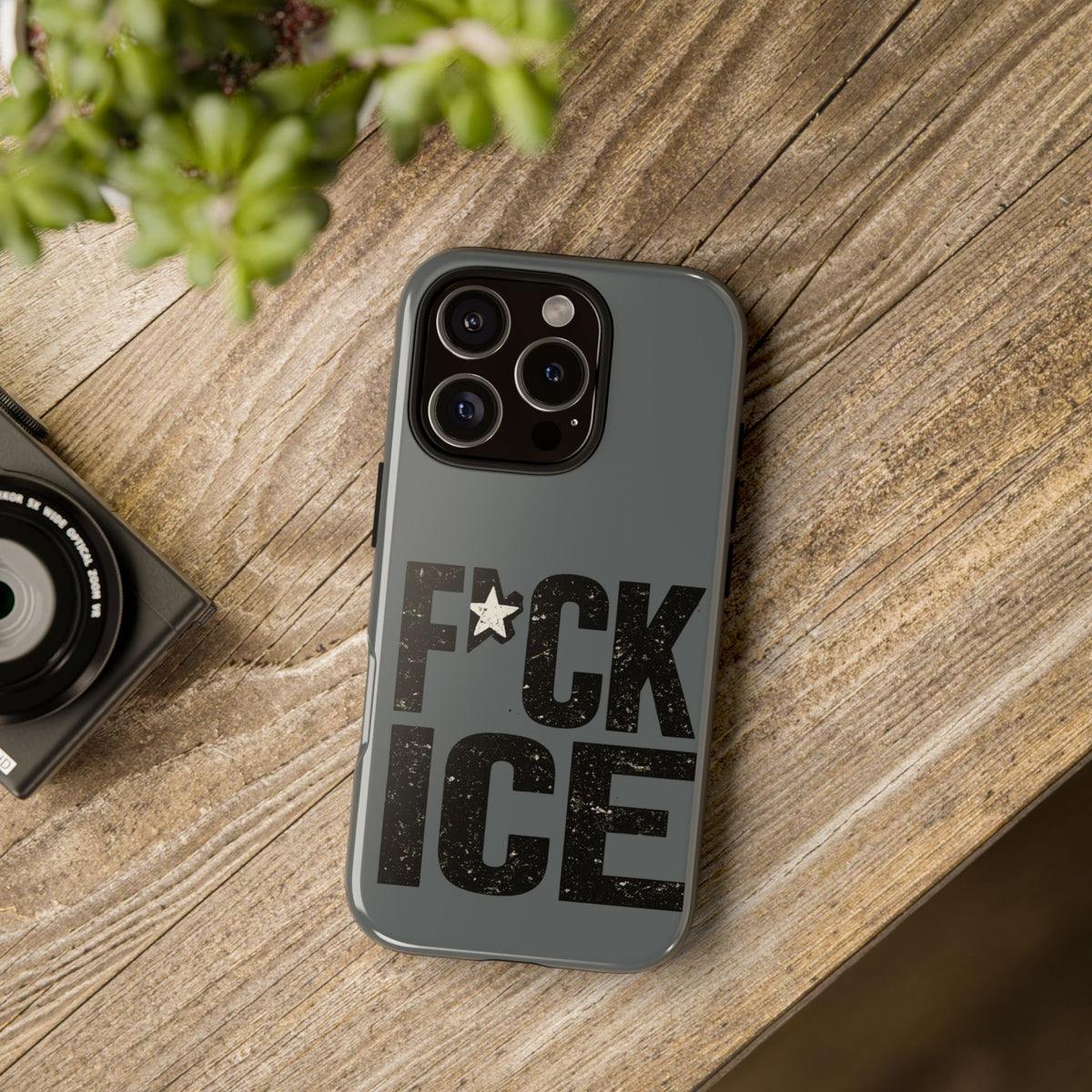 Phone Case — “F*CK ICE” Bold Protest Protective Case
