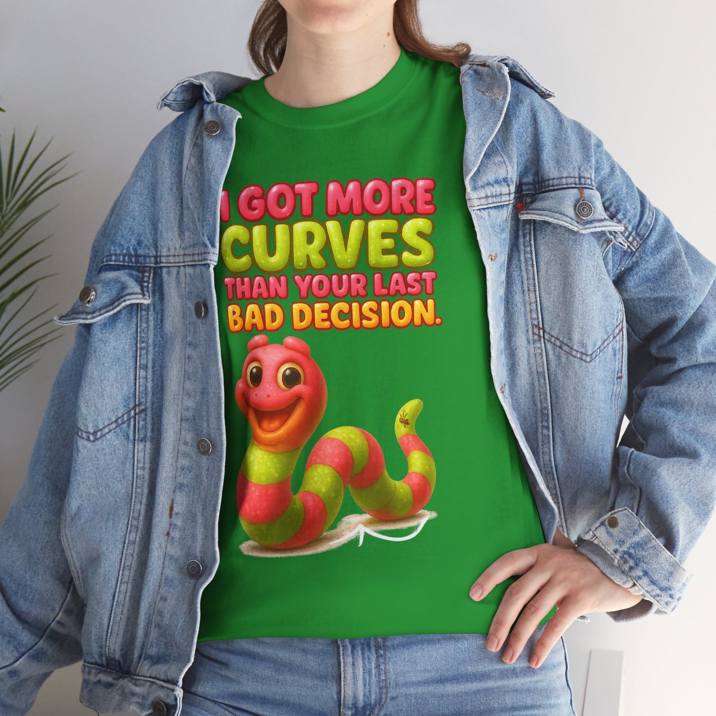 I Got More Curves – Gummy Snake Funny T-Shirt