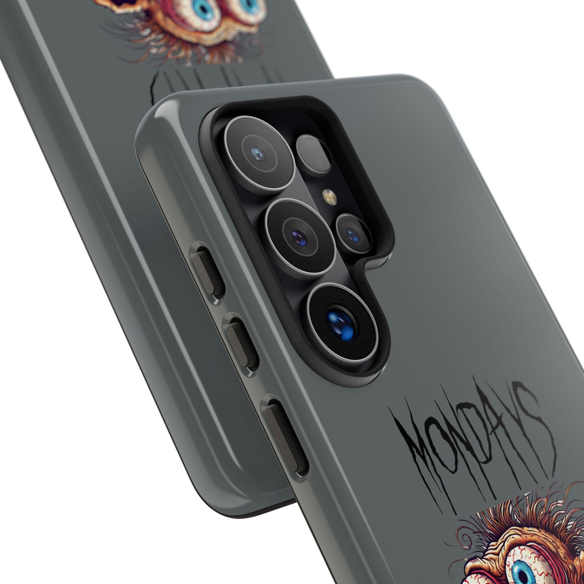 Mondays Zombie Character Phone Case – Funny Groggy Coffee Phone Cover