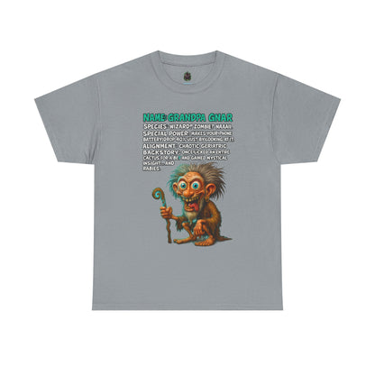 Grandpa Gnar – Chaotic Geriatric Wizard T-Shirt