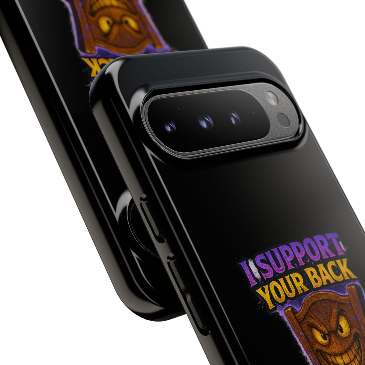 Phone Case — "I Support Your Back and Break Your Will" Funny Creepy Chair Design