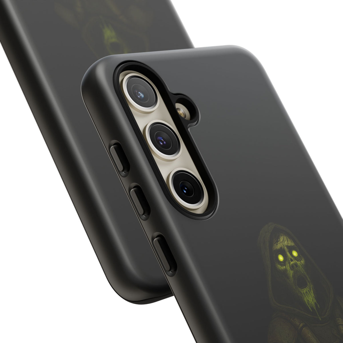Phone Case — 'Toxic? Nah, Just Prophetically Unpleasant' Neon Grim Reaper Protective Cover