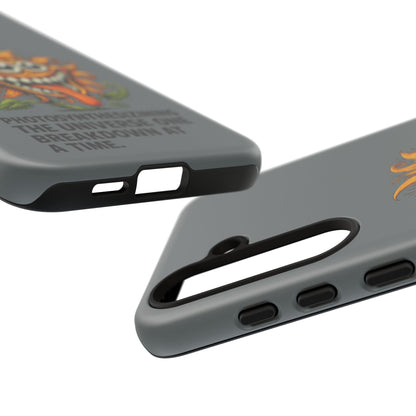 Funny Monster Sunflower Phone Case — "Photosynthesizing the Universe One Breakdown at a Time"