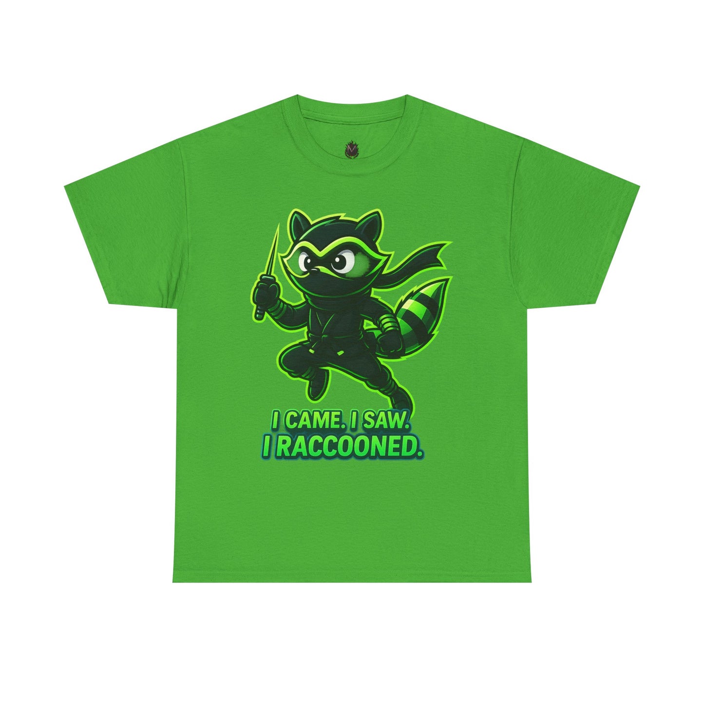 I Came. I Saw. I Raccooned. – Ninja Raccoon T-Shirt
