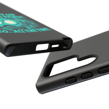 Phone Case — "I Light Up When I Panic" Glow Fish Anxiety Phone Case