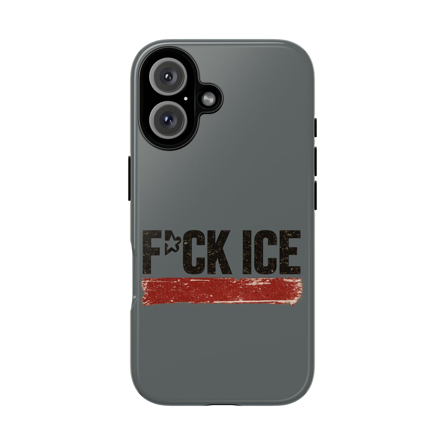 Phone Case - "F*CK ICE" Distressed Protest Design