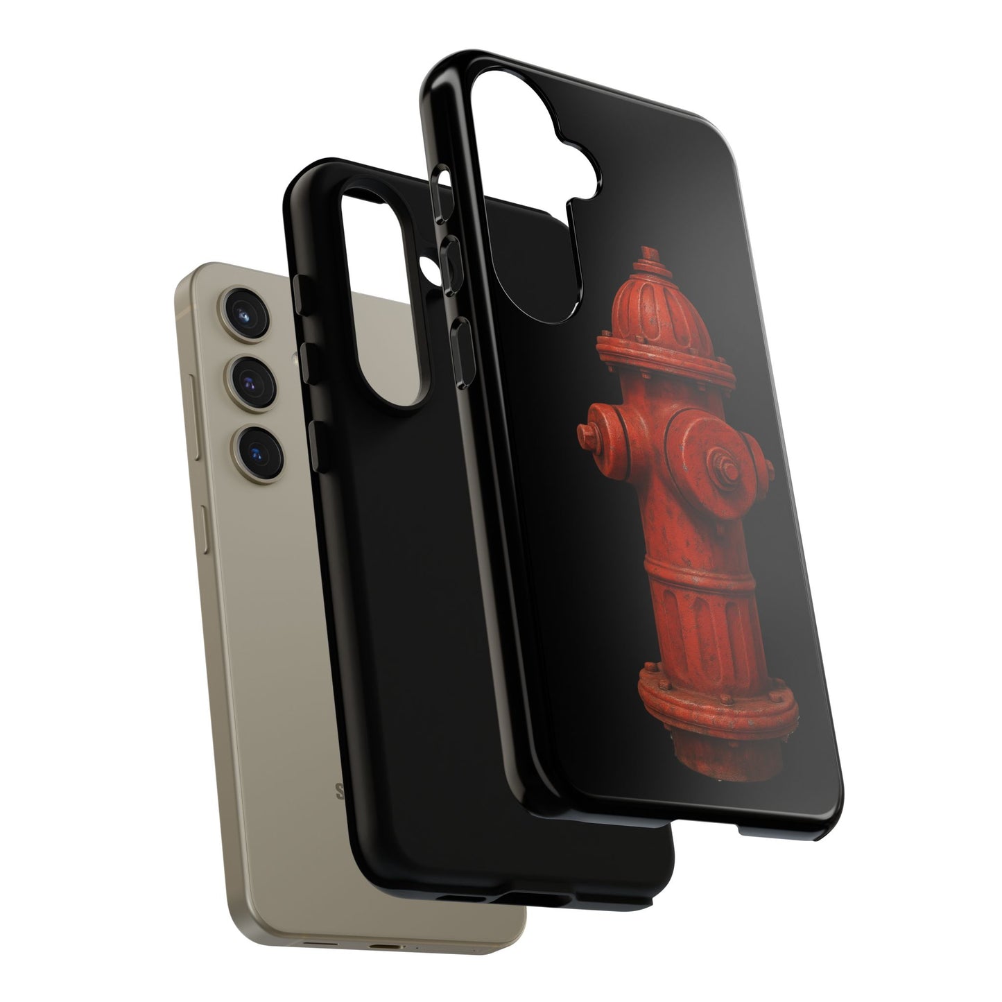 Red Fire Hydrant Phone Case — Tough Protective iPhone Cover
