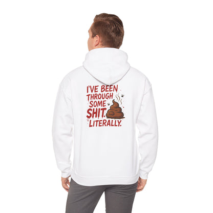 I've Been Through Some Shit Literally Hoodie — Funny Graphic Pullover