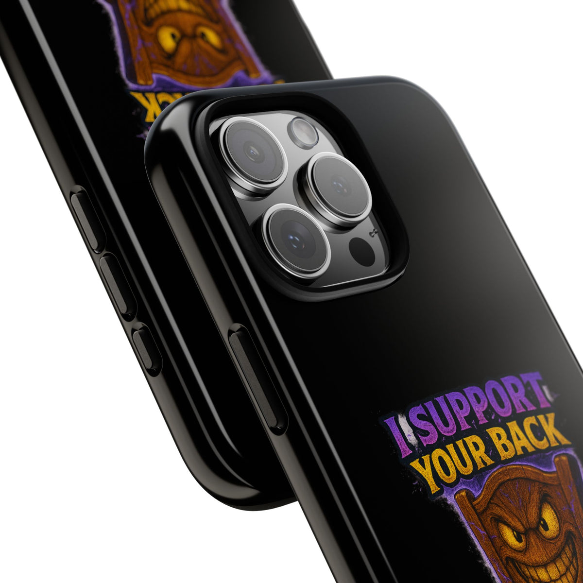 Phone Case — "I Support Your Back and Break Your Will" Funny Creepy Chair Design