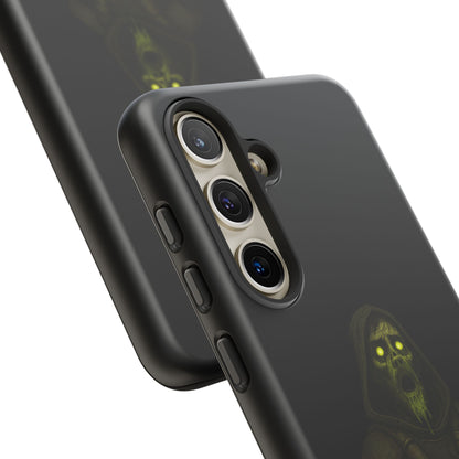 Phone Case — 'Toxic? Nah, Just Prophetically Unpleasant' Neon Grim Reaper Protective Cover