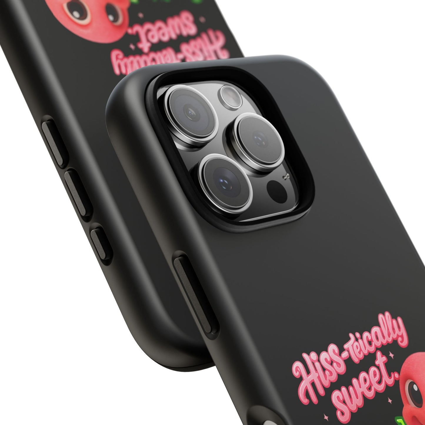 Phone Case — "Hiss-tically Sweet, Dangerously Cute" Worm Design