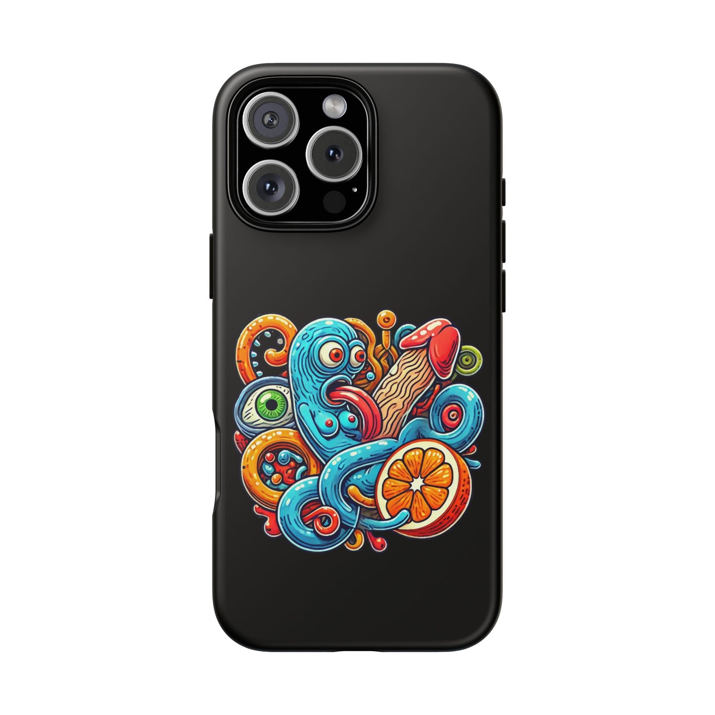 Octopus Surf Phone Case — Colorful Nautical Art Protective Phone Cover