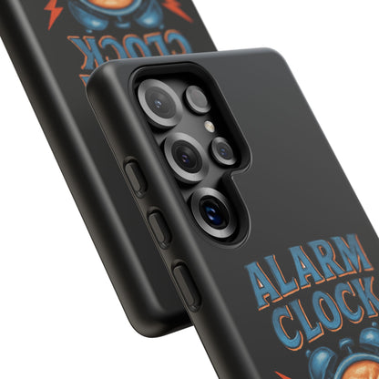 Phone Case — "Alarm Clock" Retro Screaming Clock Protective Cover