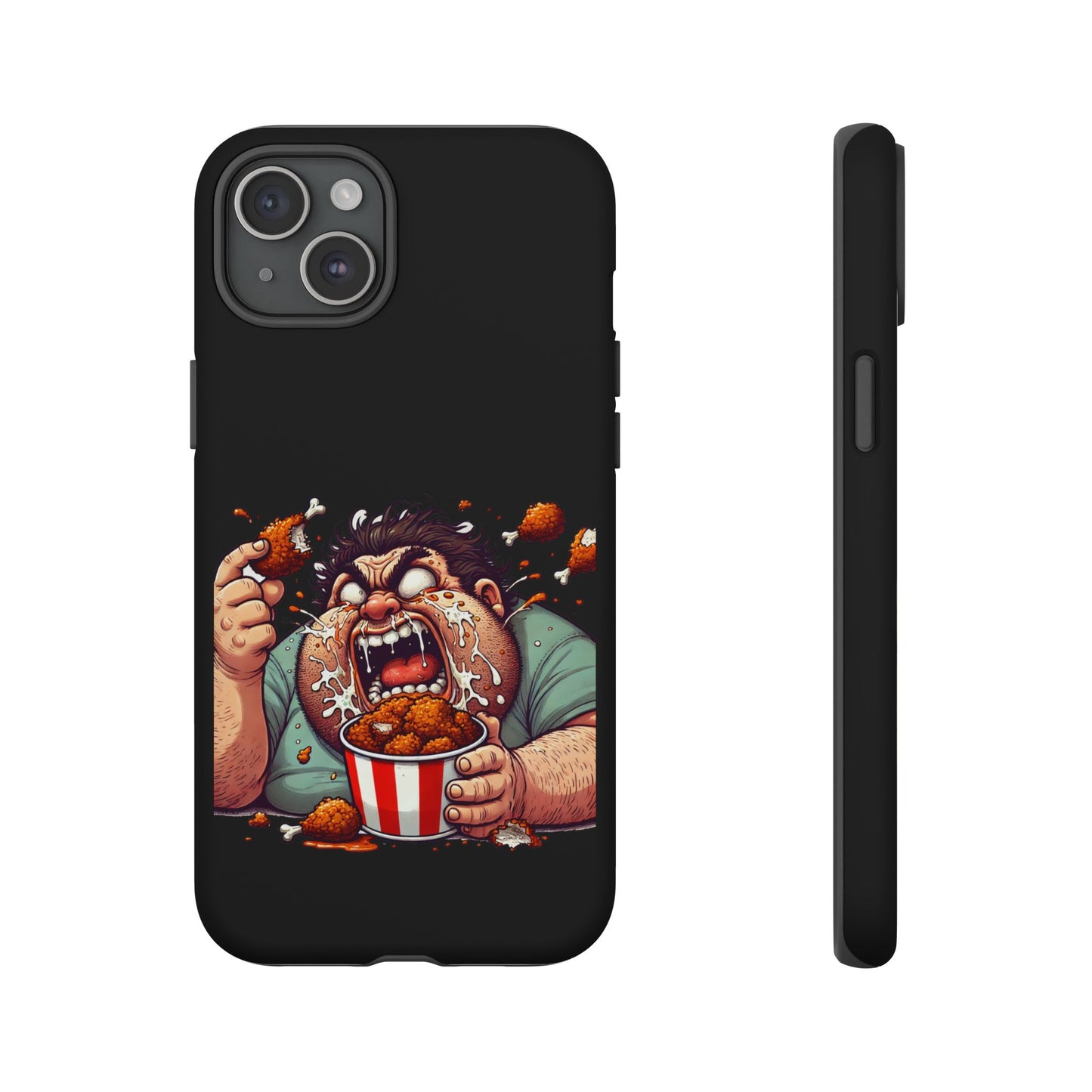 Phone Case — "Tough Cases" Chicken Wing Feast Graphic