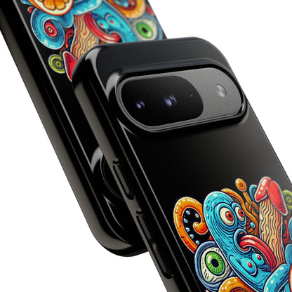 Octopus Surf Phone Case — Colorful Nautical Art Protective Phone Cover