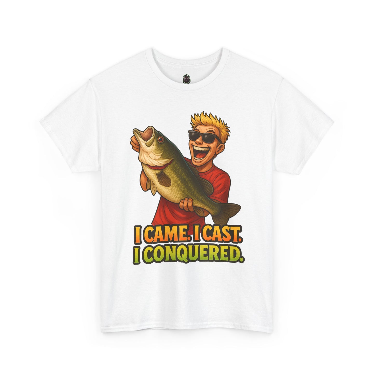 I Came I Cast I Conquered Fishing Tee | Bass Angler Shirt