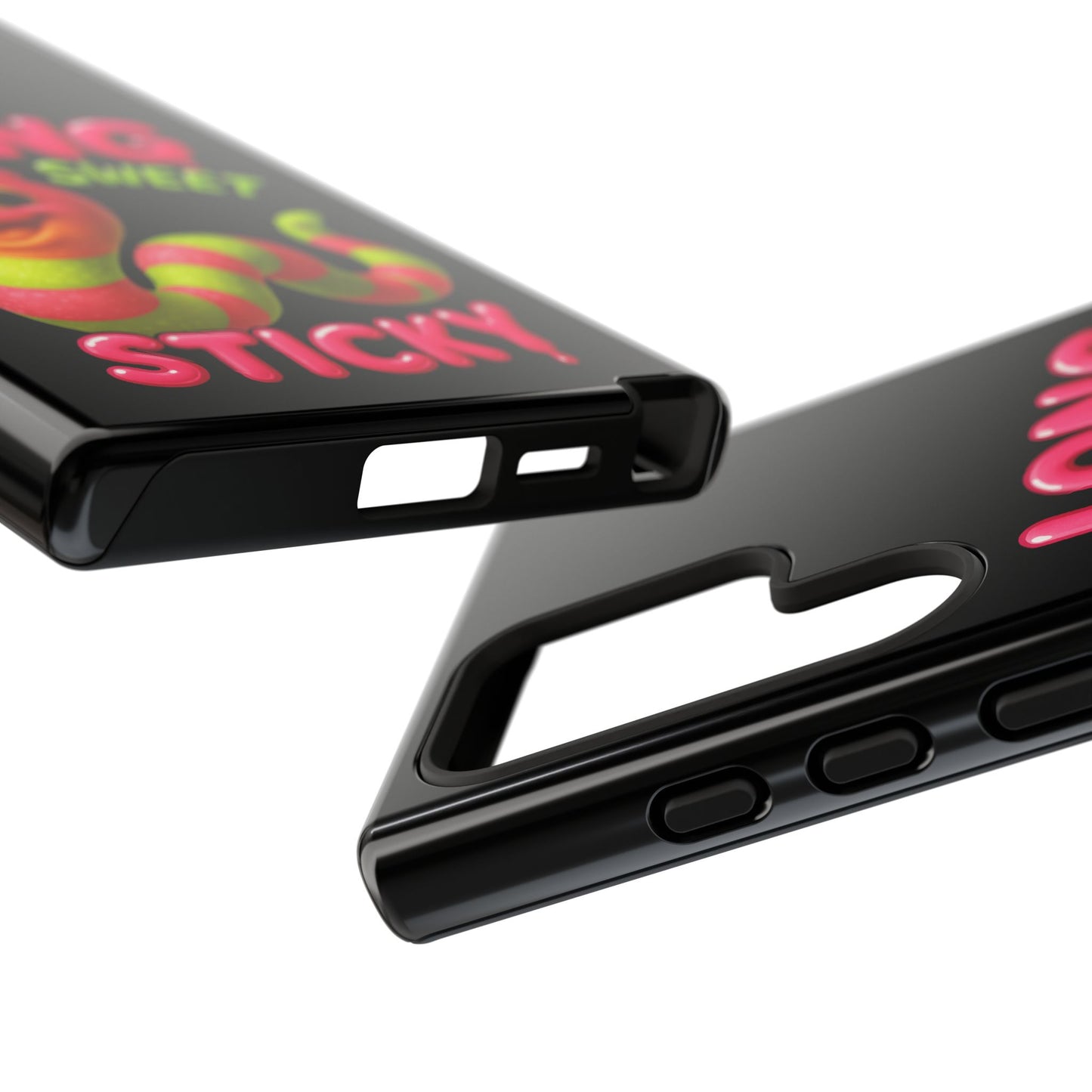 Phone Case — "Long Sweet Sticky" Cute Candy Snake Protective Case