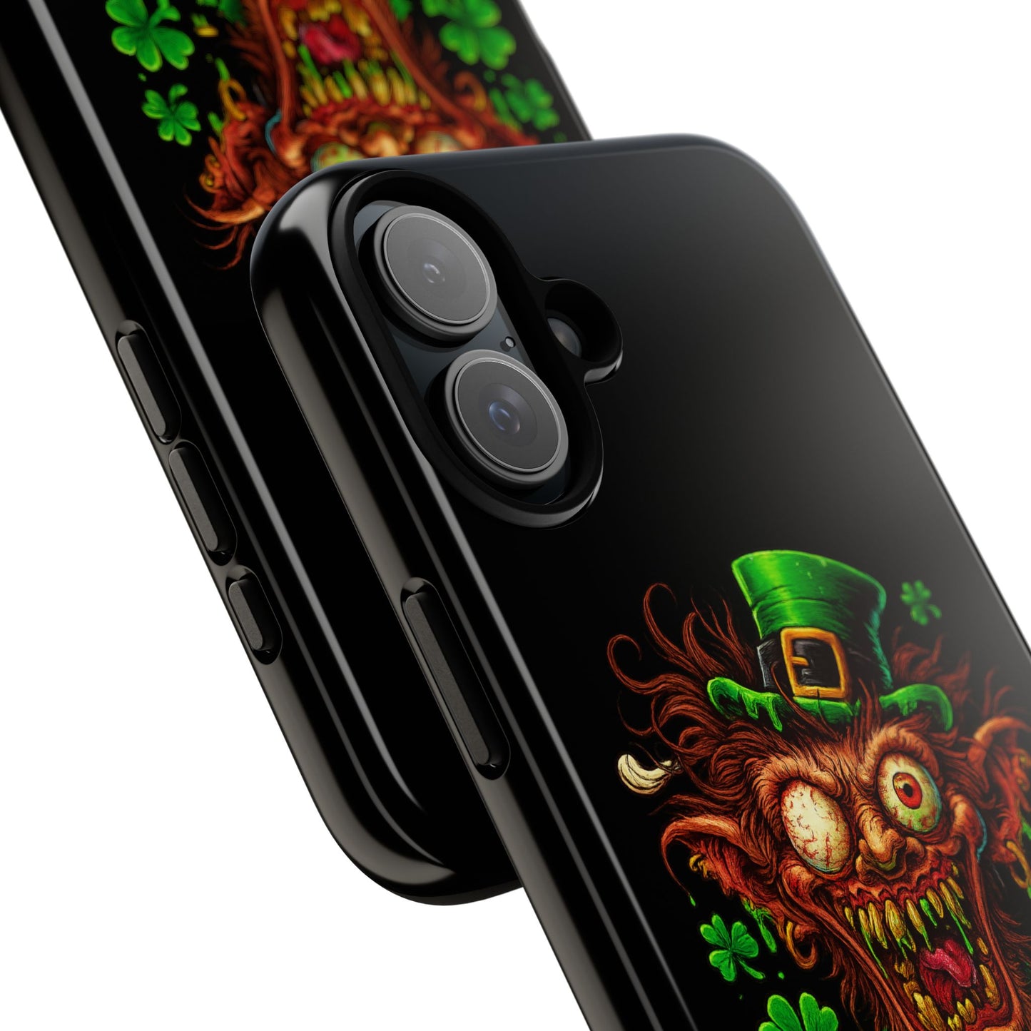 Radioactive Leprechaun Phone Case — "This Ain't Green, It's Radioactive Regret"