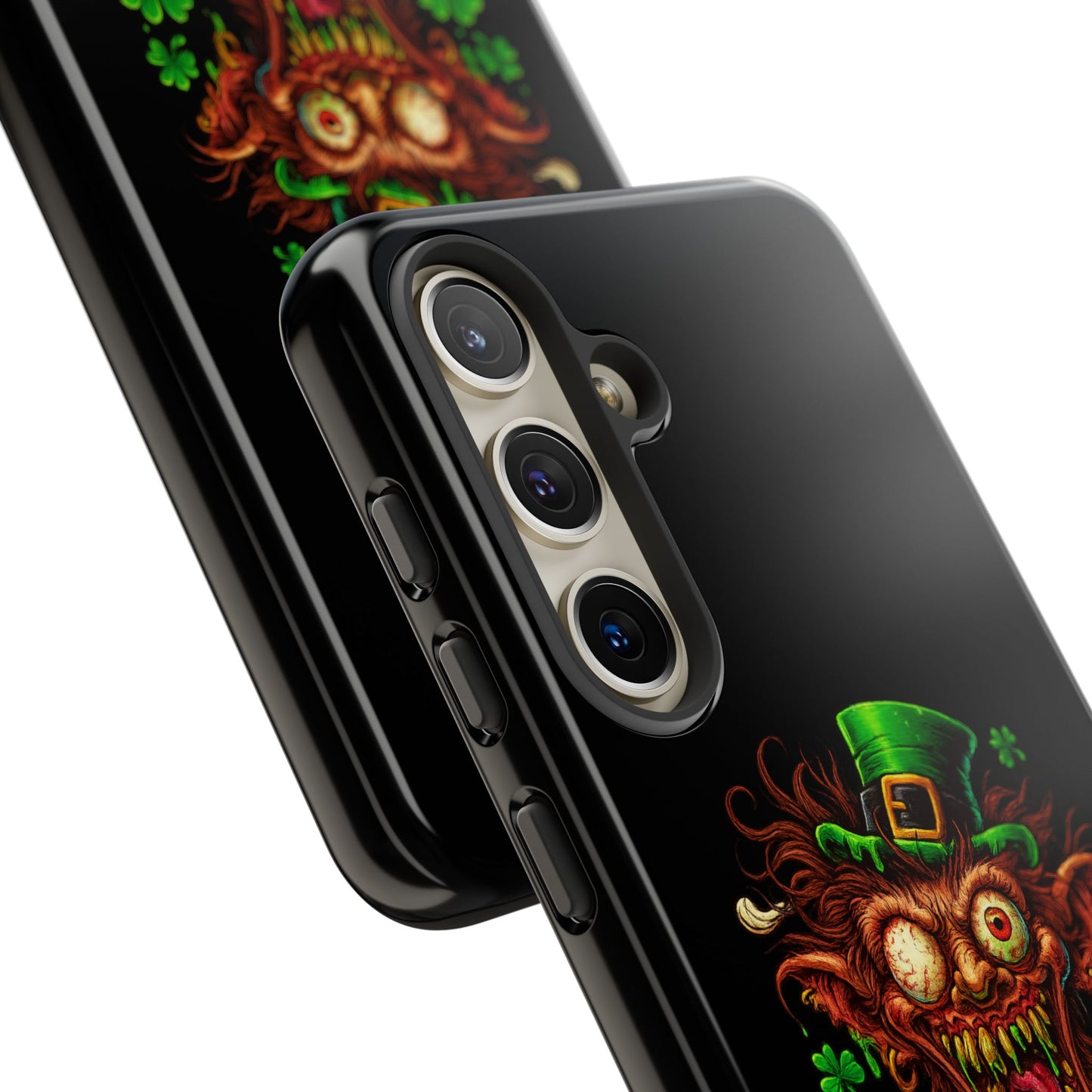 Radioactive Leprechaun Phone Case — "This Ain't Green, It's Radioactive Regret"
