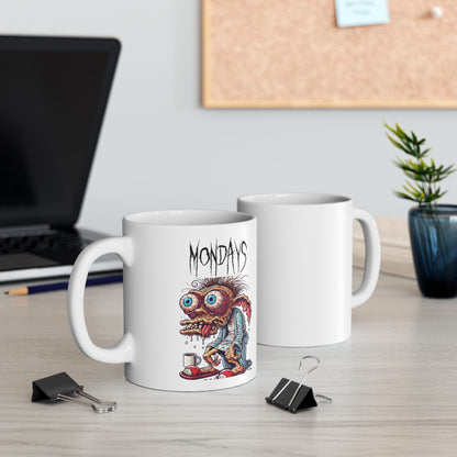 Mondays – Zombie Mug for the Coffee-Dead