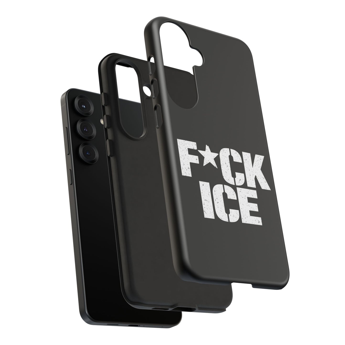 Phone Case — “F*CK ICE” Bold Protest Protective Cover