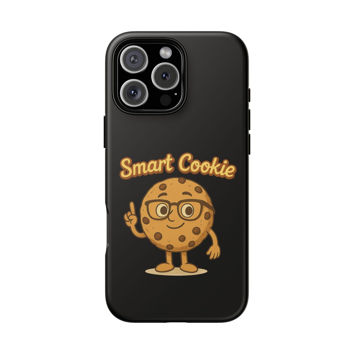 Phone Case — "Smart Cookie" Cute Cartoon Cookie Protective Cover