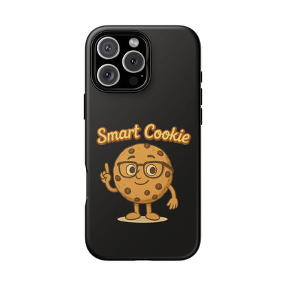 Phone Case — "Smart Cookie" Cute Cartoon Cookie Protective Cover