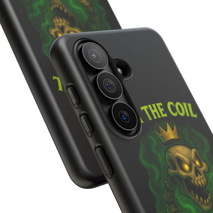 Tough Cases — “I Am The Coil In Your Nightmares” Skull Snake Shockproof Phone Case