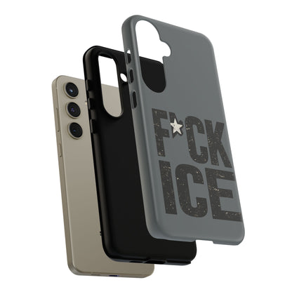 Phone Case — “F*CK ICE” Bold Protest Protective Case