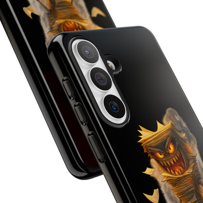 Phone Case — Halloween Mummy Creature “Stapled Your Soul to Page 666” Horror Design