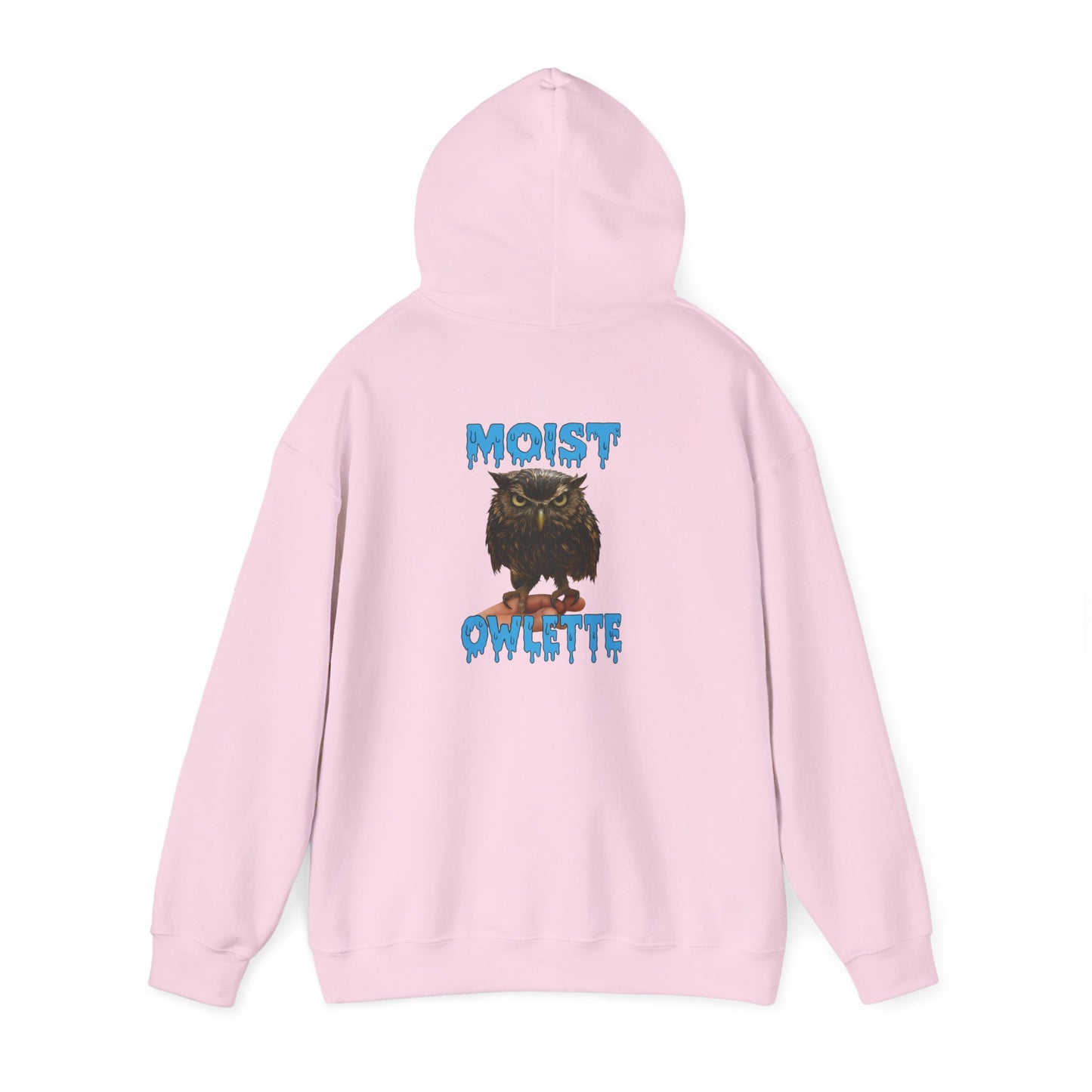 Owl Graphic Hoodie – “Must Owelette” Retro Drip Design