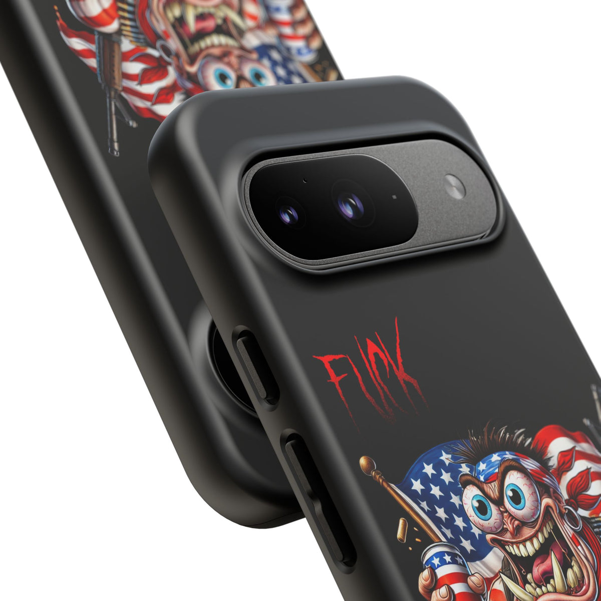 Patriotic Madman Phone Case — 'Funk Yea' USA Flag Tough Case