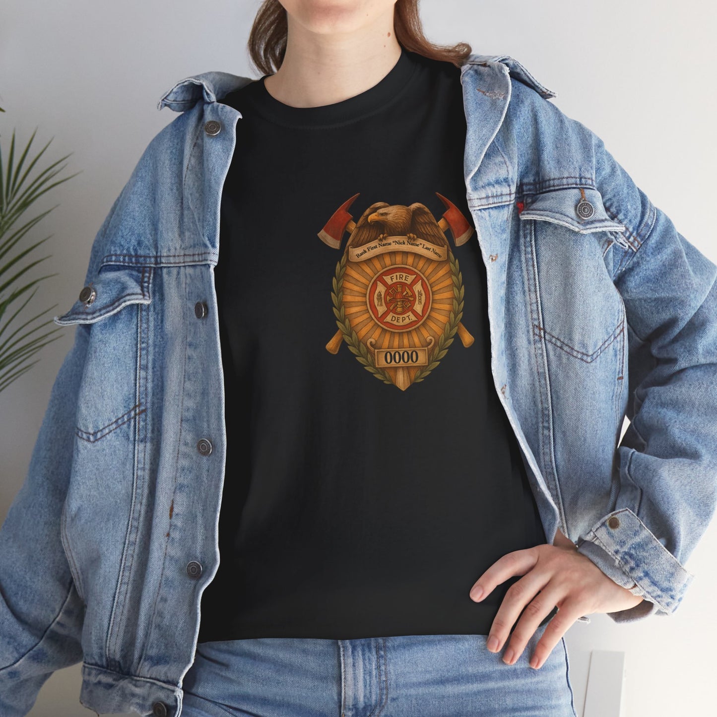 Brotherhood in the Fire – Firefighter Unity Tee