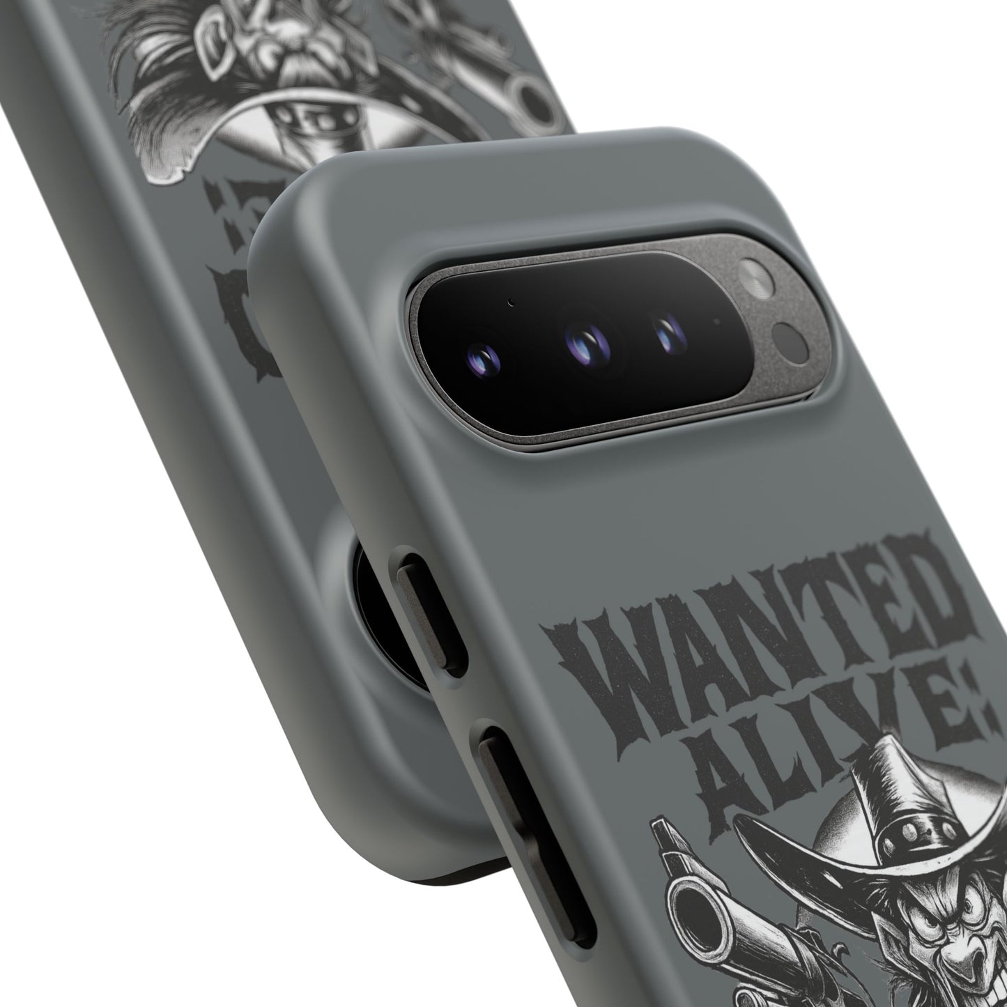 Phone Case — "Wanted Alive!" Cowboy Chewin' Tobacco Graphic
