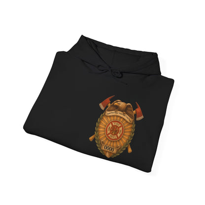 Heat of Danger Firefighter Hoodie