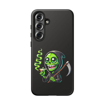 Grinning Green Reaper Phone Case