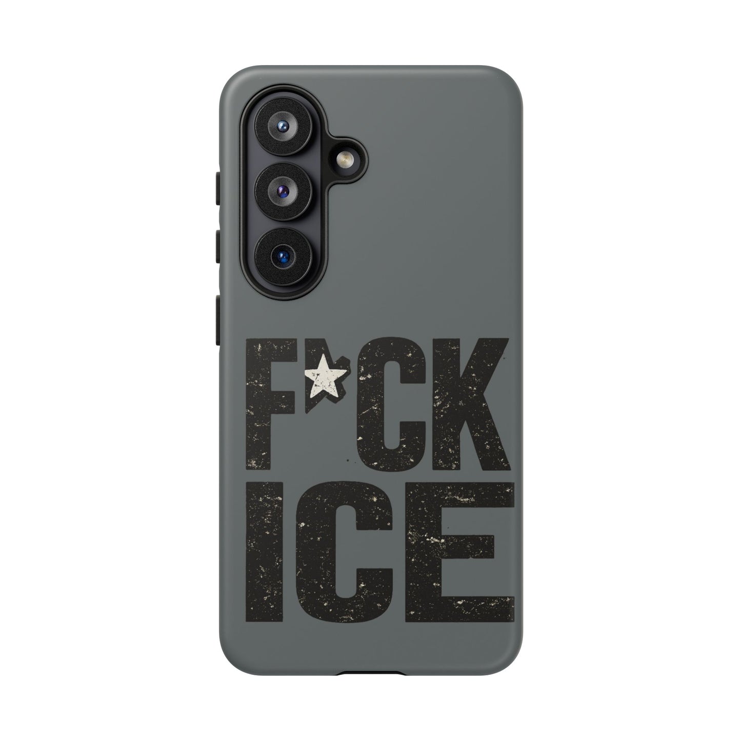 Phone Case — “F*CK ICE” Bold Protest Protective Case