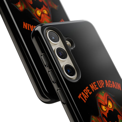 Phone Case - 'Tape Me Up Again and I'll Haunt Your Tree' Halloween Ghost Design