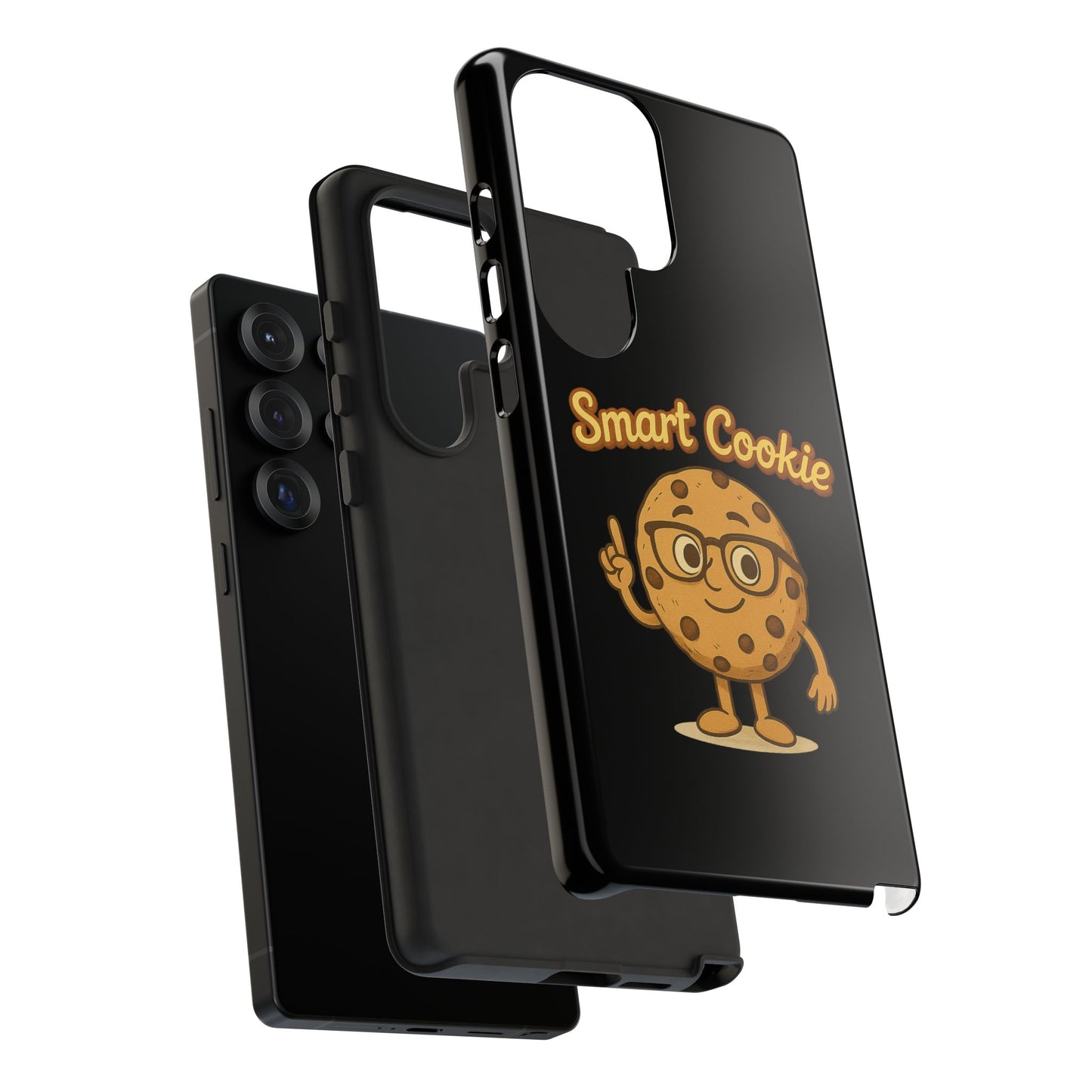 Phone Case — "Smart Cookie" Cute Cartoon Cookie Protective Cover