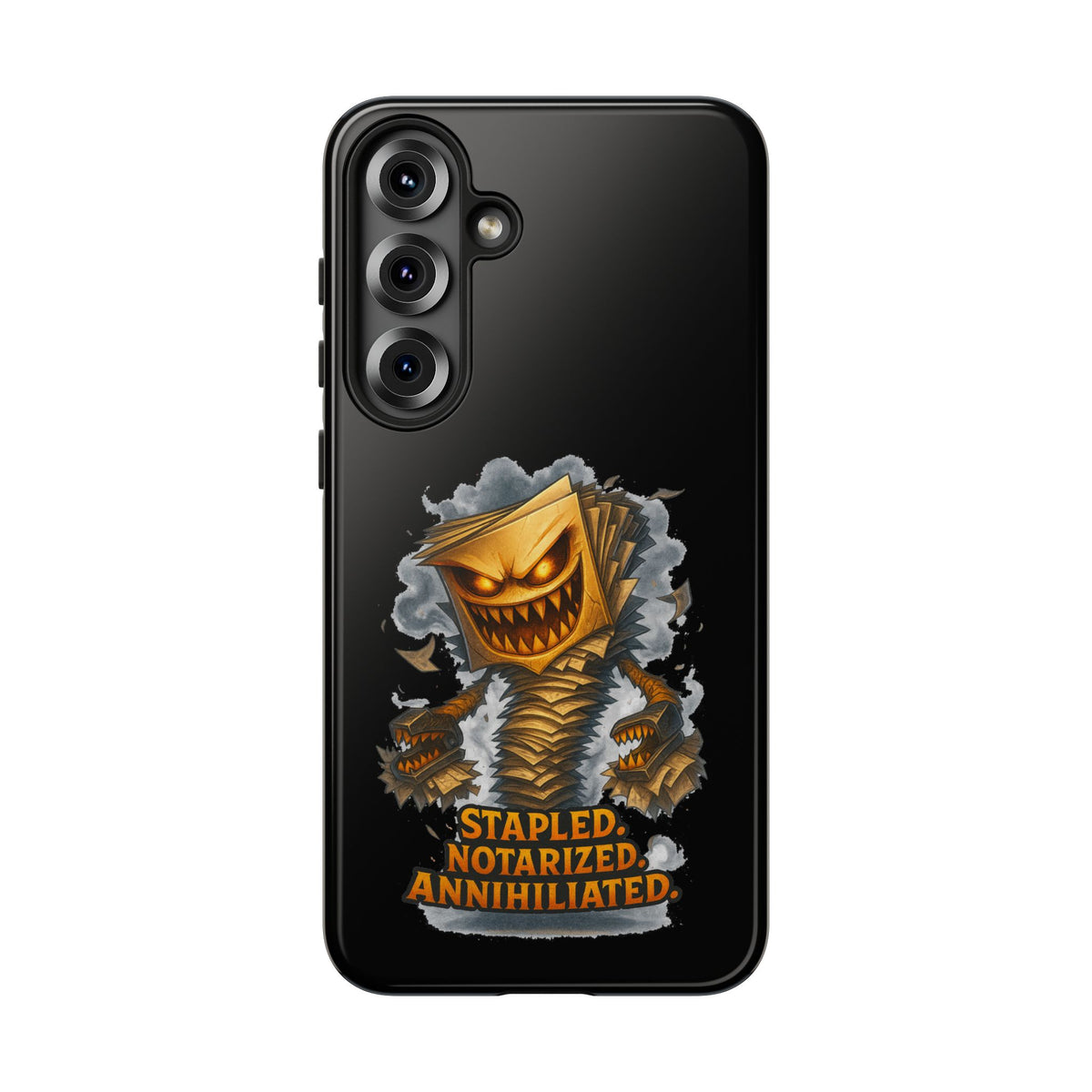 Phone Case — Stapled, Notarized, Annihilated Lightning-Fast Protective Case