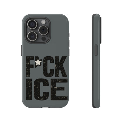 Phone Case — “F*CK ICE” Bold Protest Protective Case
