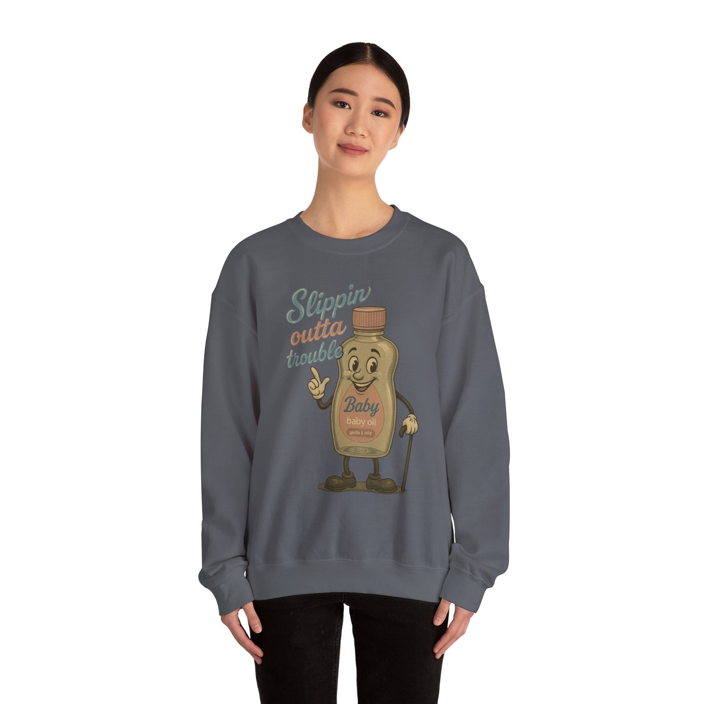 Slippin' Outta Trouble Crewneck