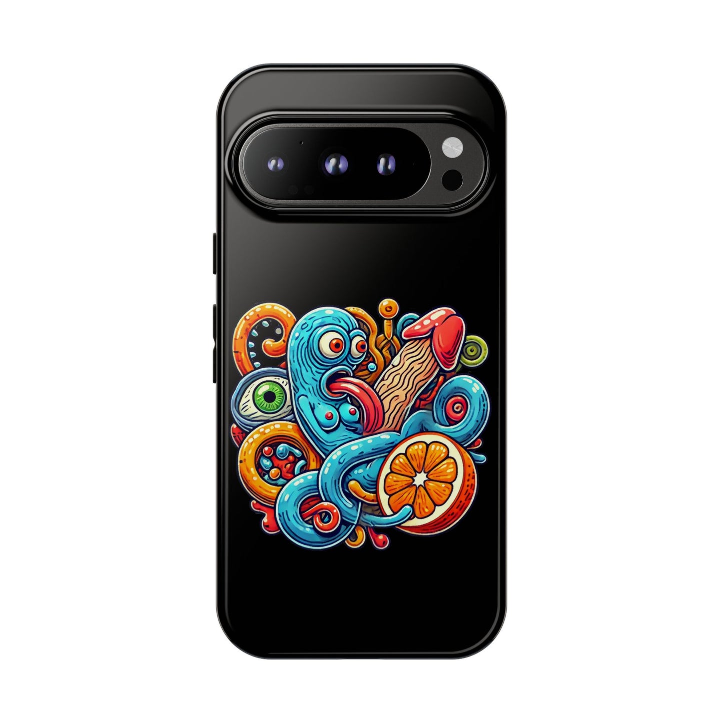 Octopus Surf Phone Case — Colorful Nautical Art Protective Phone Cover
