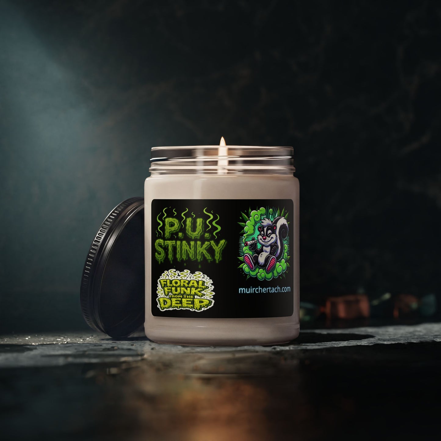P.U. Stinky Candle - Fun Scented Soy Candle, Unique Gift, Home Fragrance, Quirky