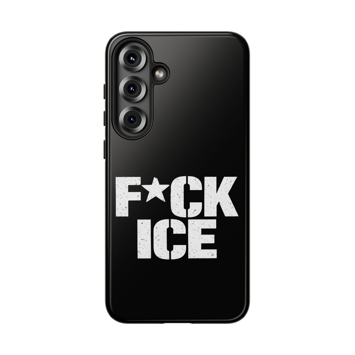 Phone Case — “F*CK ICE” Bold Protest Protective Cover
