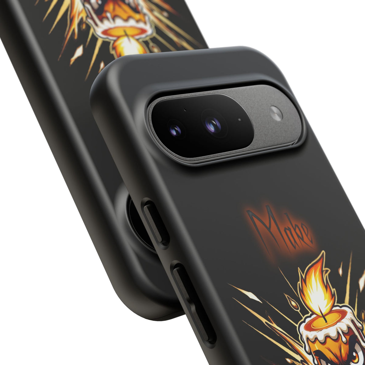 Tough Phone Case — "Make My Fire" Angry Candle Protective Cover