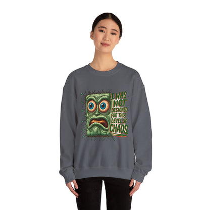 Chaos Pad – Overwhelmed Maxipad Crewneck