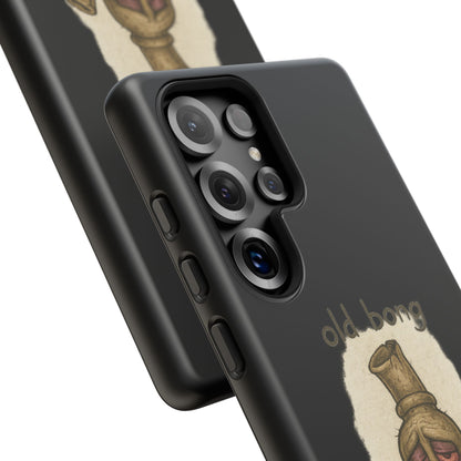 Phone Case — 'Old Bong' Funny Stoner Illustration, "This Is My Life's Bong"
