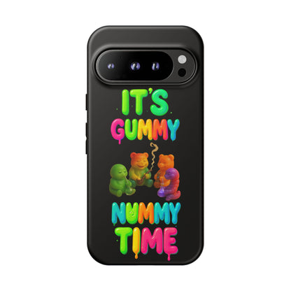 It's Gummy Nummy Time Phone Case — Colorful Gummy Bears Protective Case