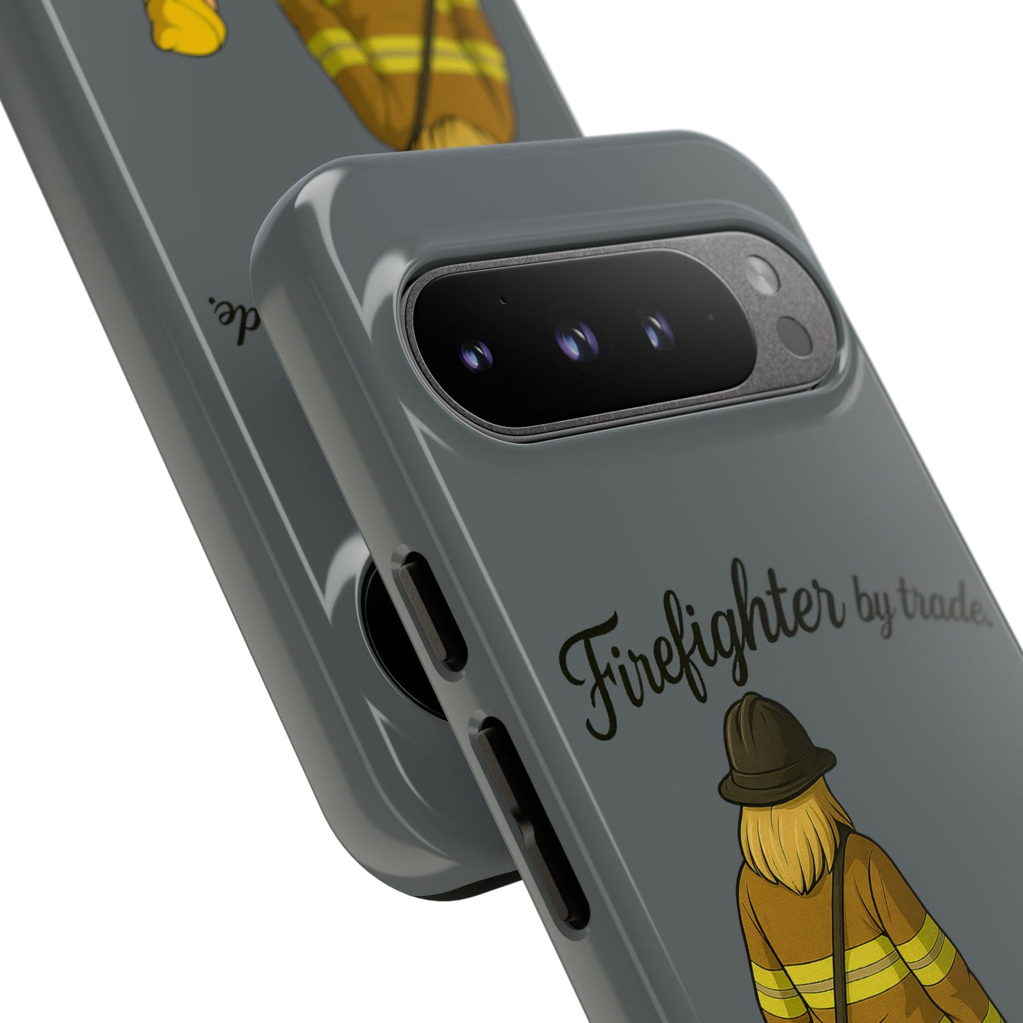 Firefighter Protector Phone Case — “Firefighter by trade, Protector by choice”